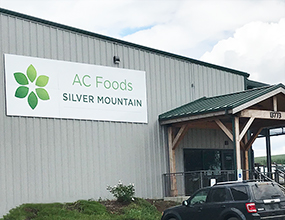 ACM blueberry facility, packaging facility, industrial work in Sublimity, oregon